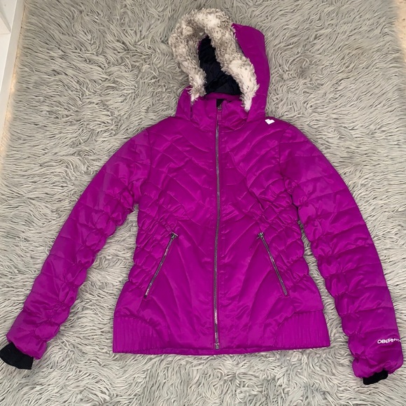 Obermeyer violet aisha girls ski/snow  jacket - Picture 1 of 16